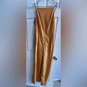 Abercrombie & Fitch Mustard Jumpsuit
